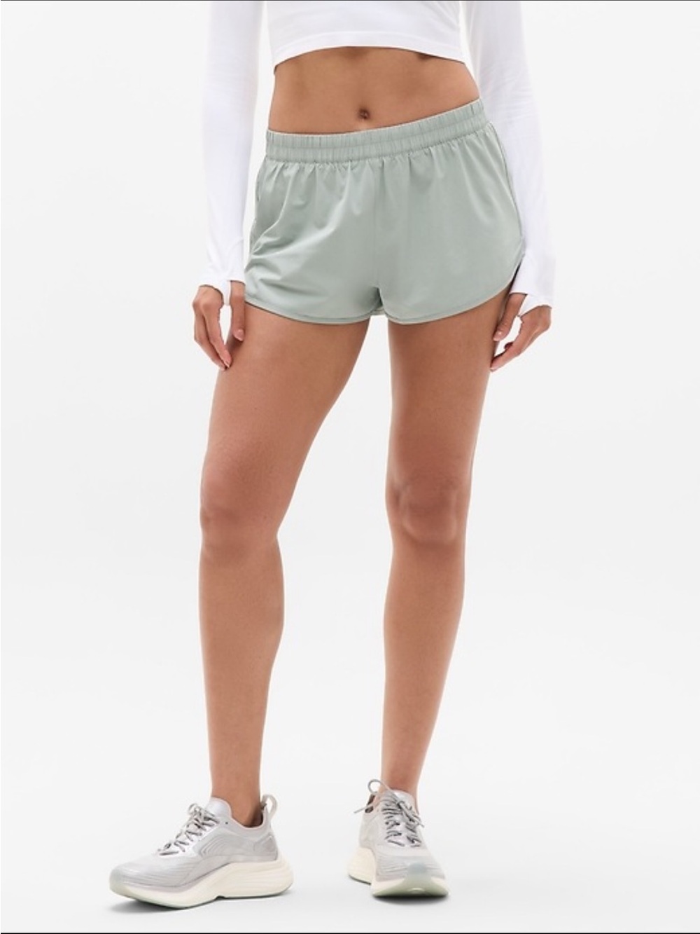 NWT Athleta Speedwork Mid Rise 2 1/2" Run Short - Vera - XS